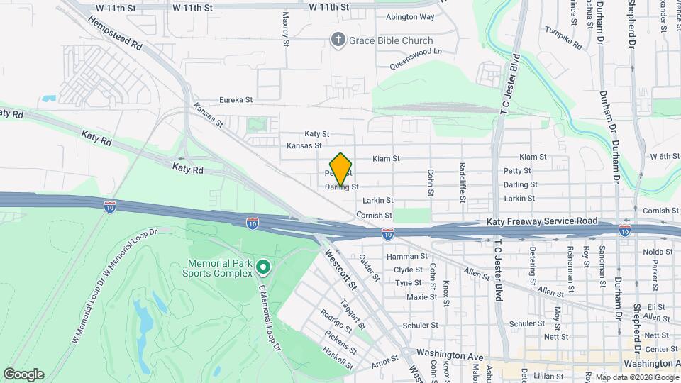 5813 Darling St Map and Location Details