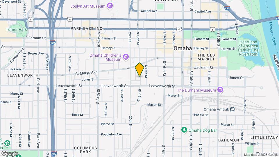 638-644 S 19th St Map and Location Details