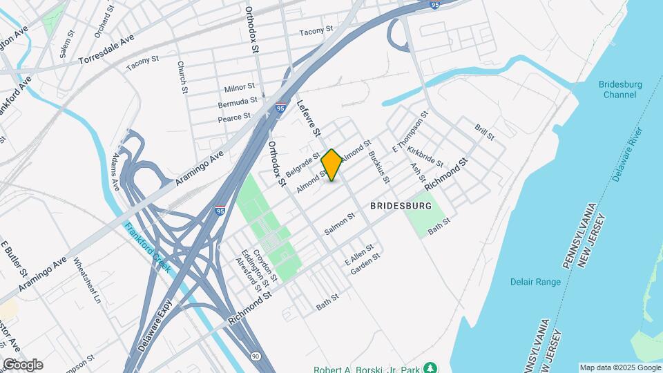 4462 E Thompson St Map and Location Details