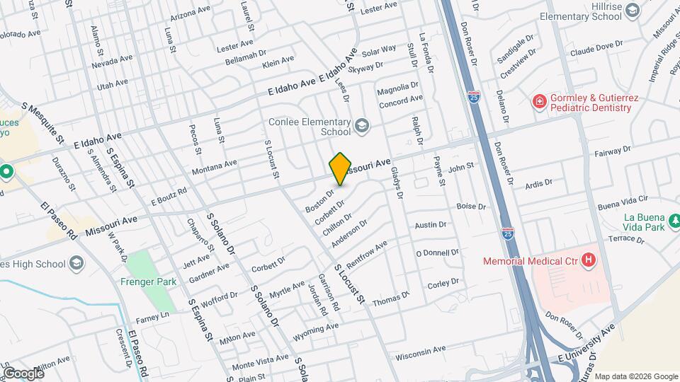 1815 Boston Dr Map and Location Details