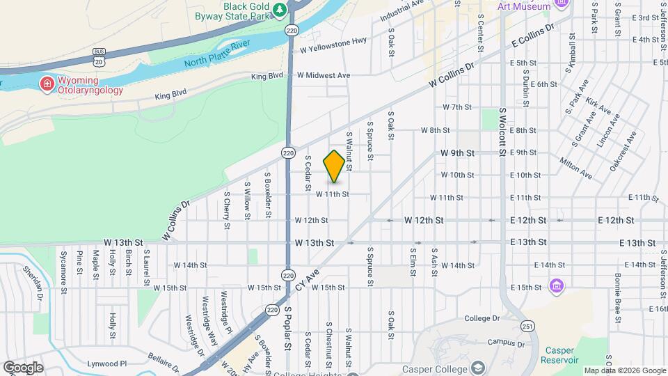 1039 S Chestnut St Map and Location Details