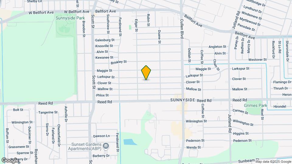 4425 Clover St Map and Location Details