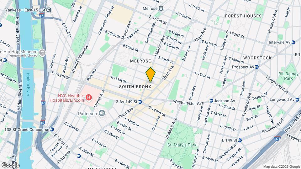 408 E 152nd St Map and Location Details