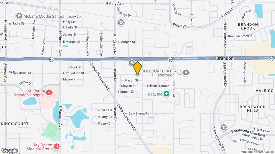 738 Westbrook Ave Map and Location Details