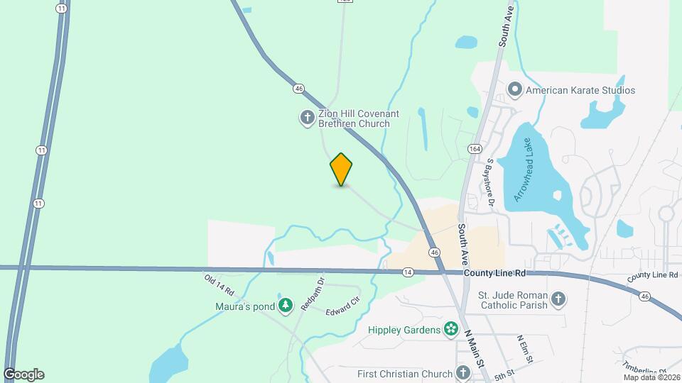 14730 New Buffalo Rd Map and Location Details