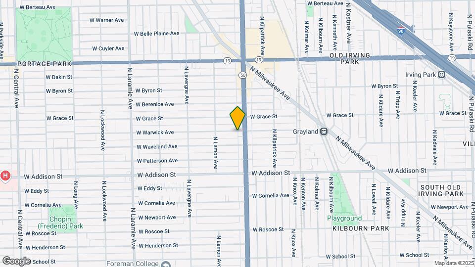 4811 W Warwick Ave Map and Location Details
