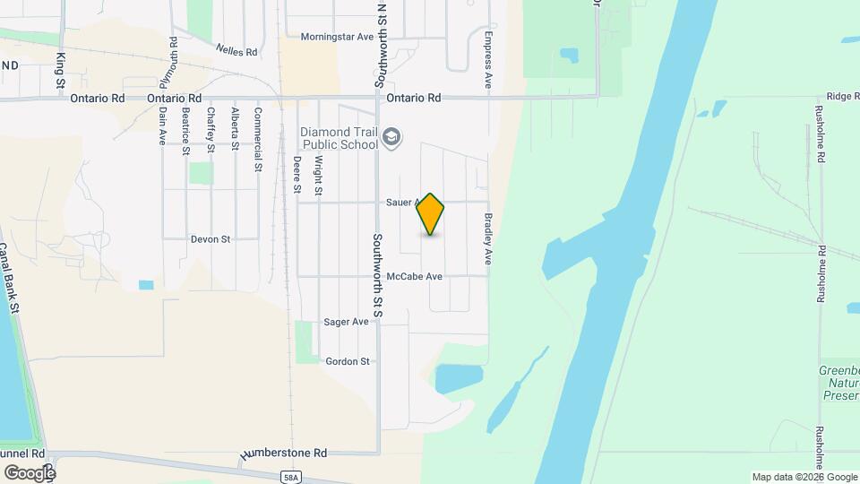 249 Louise St. Map and Location Details