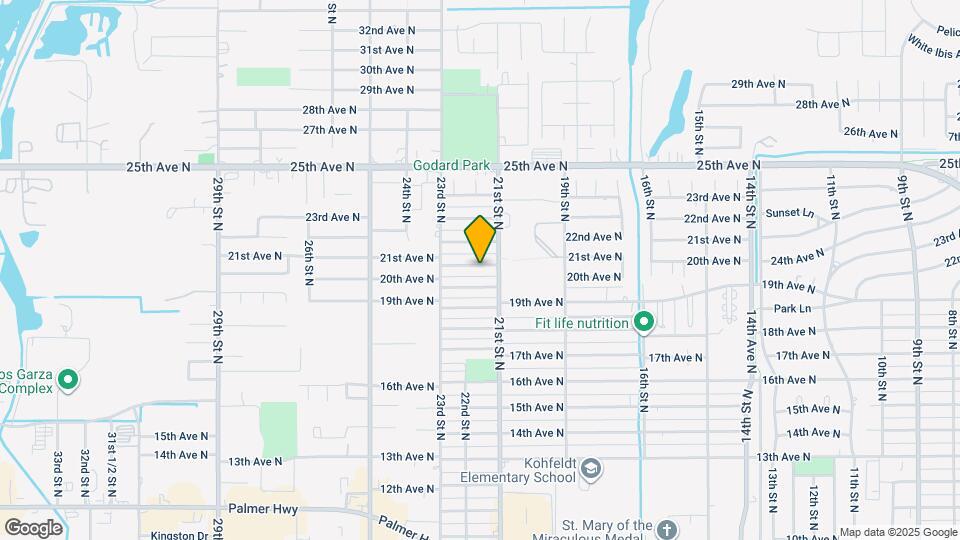 2113 21st Ave N Map and Location Details