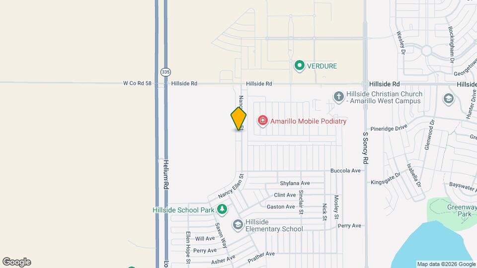 6318 Nancy Ellen St Mapa y Detalles de la Ubicación