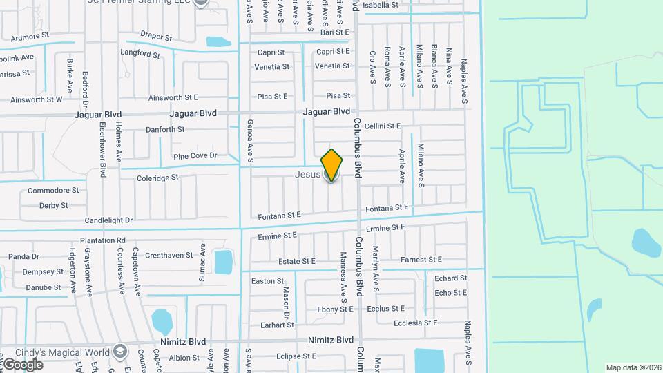 835 Vespucci Ave S Mapa y Detalles de la Ubicación