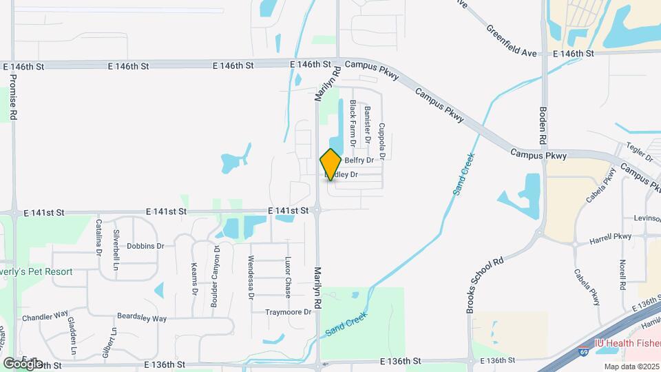 14169 Clapboard Dr Map and Location Details