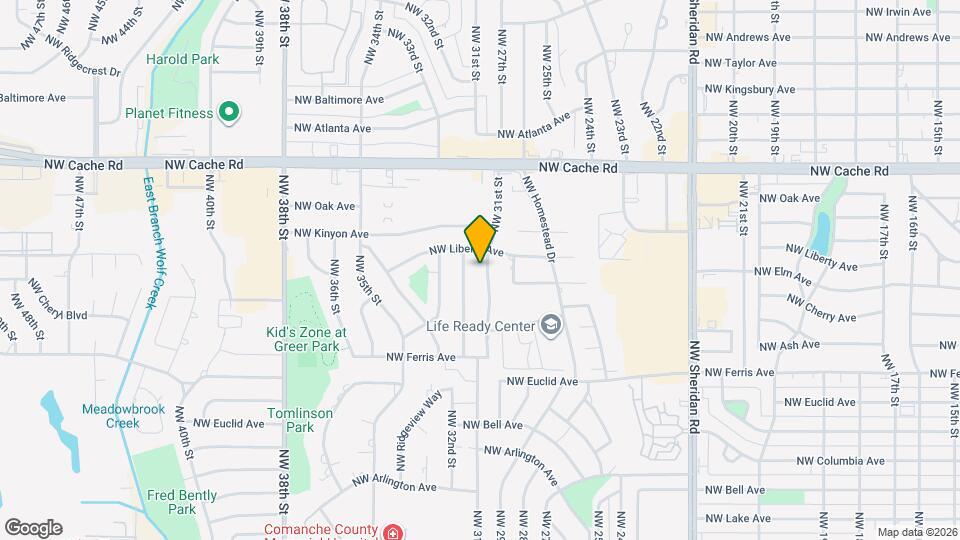 734 NW 31st St Map and Location Details