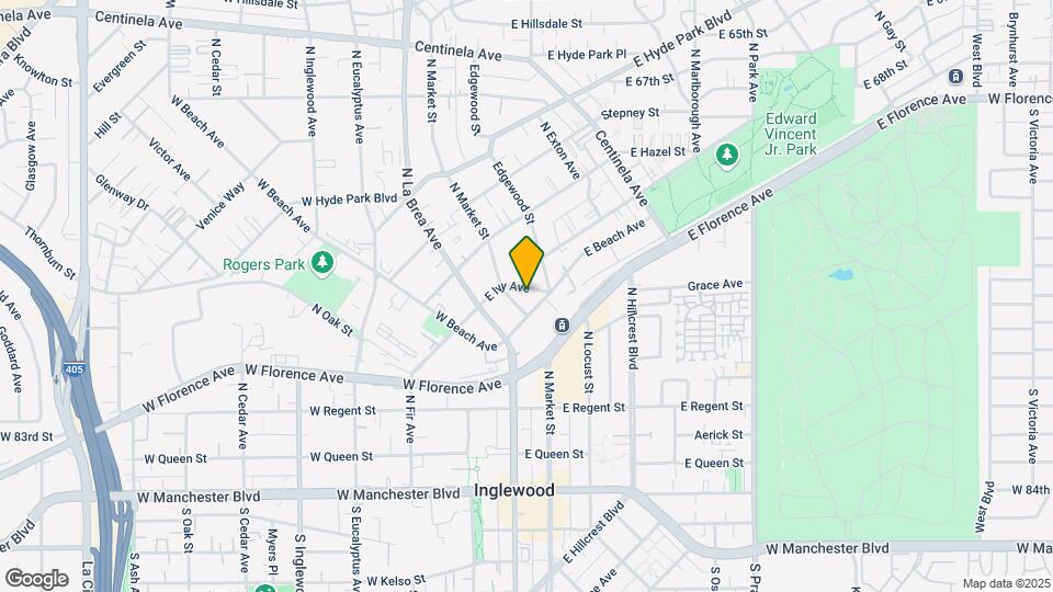 230 E Ivy Ave Map and Location Details