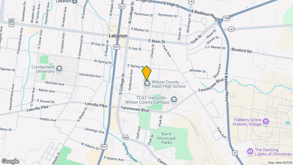 355 Harding Dr Mapa y Detalles de la Ubicación