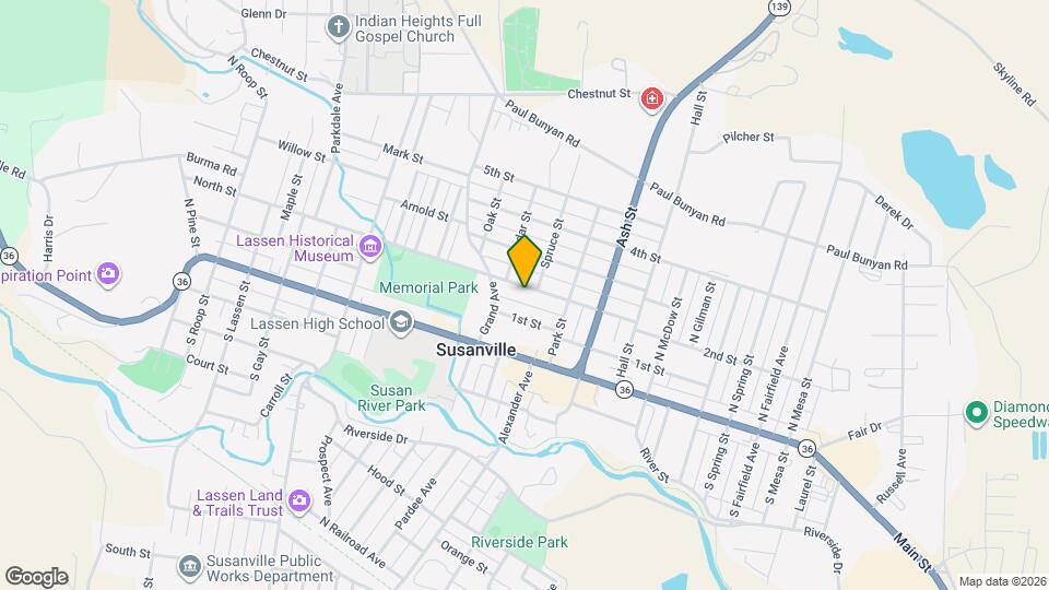 1408 North St Map and Location Details