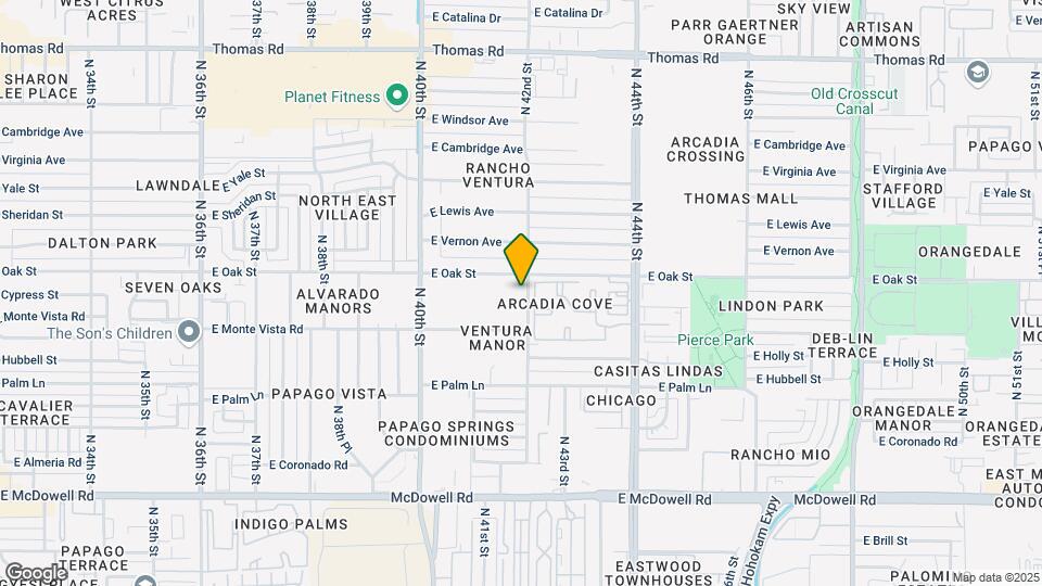 2230 N 42nd St Map and Location Details