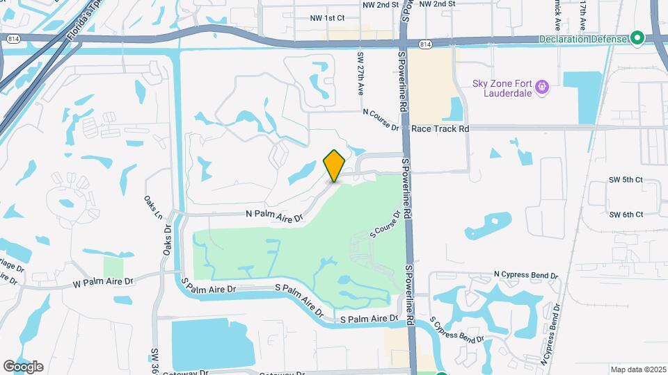 2800 N Palm Aire Dr Map and Location Details