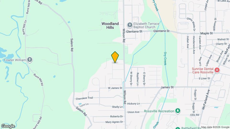 1325 Wilson Rd Map and Location Details