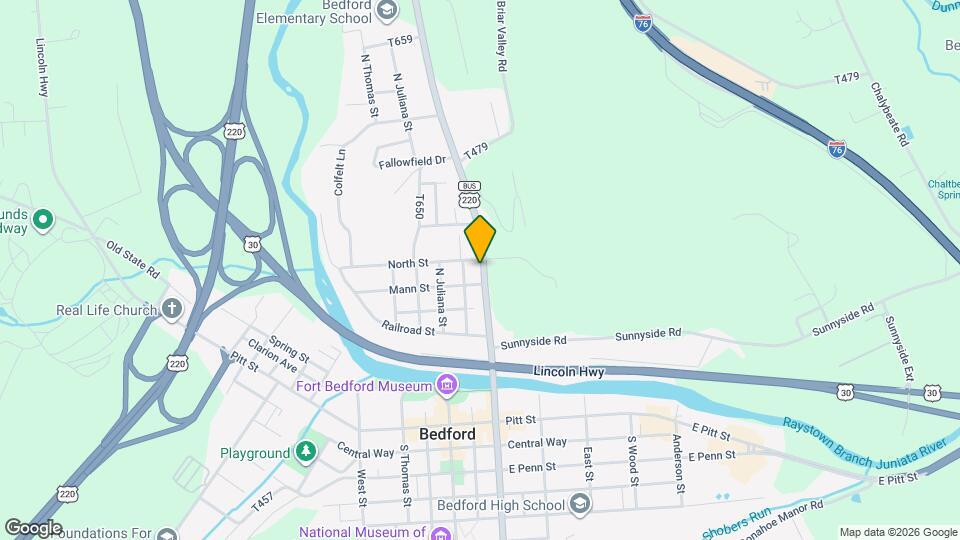 315 N Richard St, Unit 1 Map and Location Details