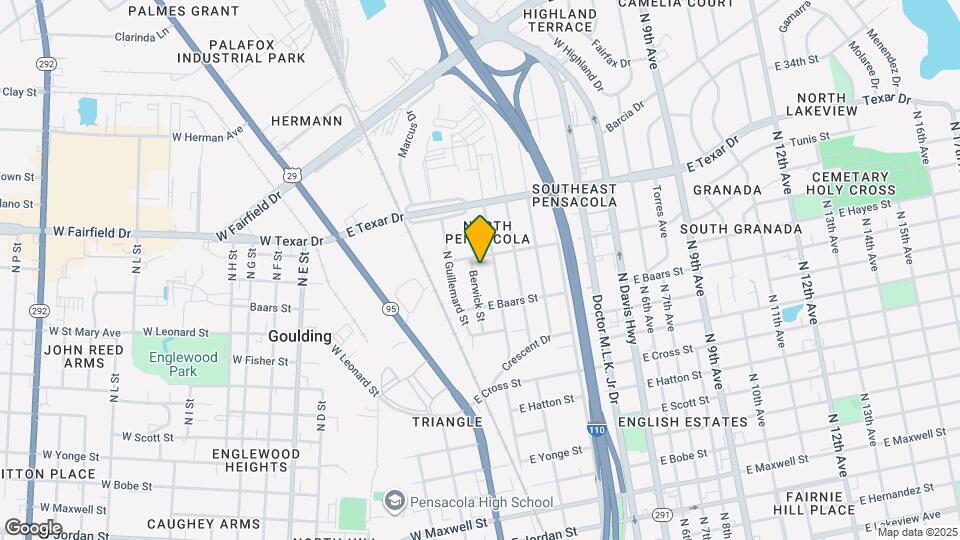 3018 Berwick St Map and Location Details