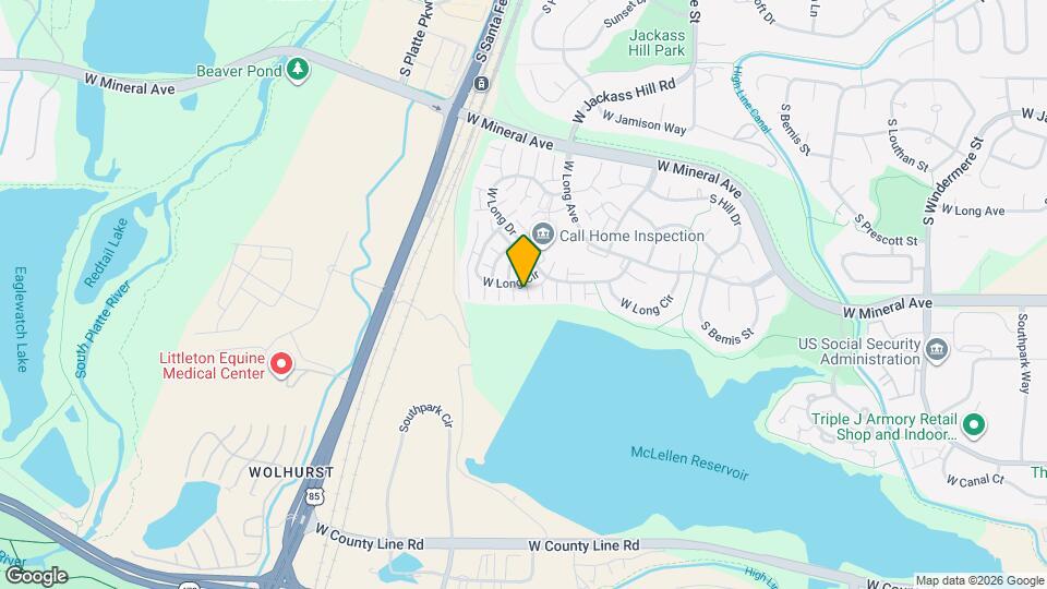 2880 W Long Cir Map and Location Details