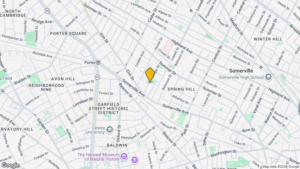 27 A Craigie St, Unit 3 Mapa y Detalles de la Ubicación