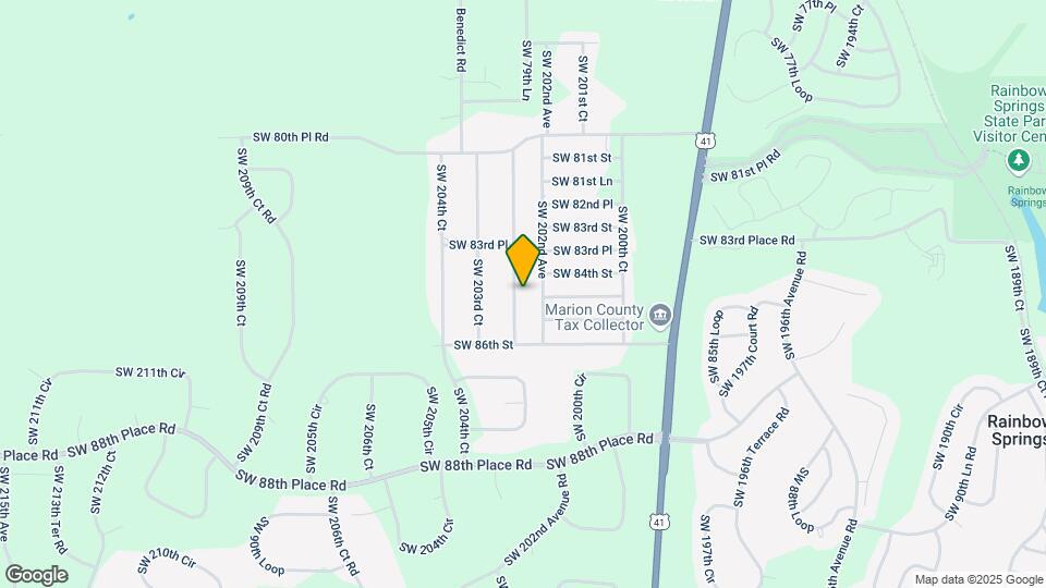 8465 SW 202nd Ter Map and Location Details