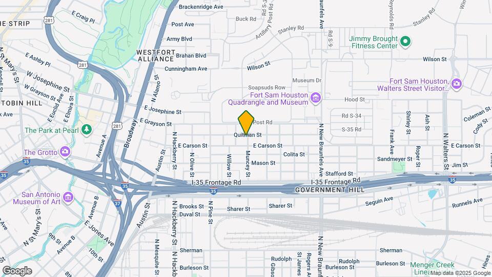 1321 Muncey St Map and Location Details