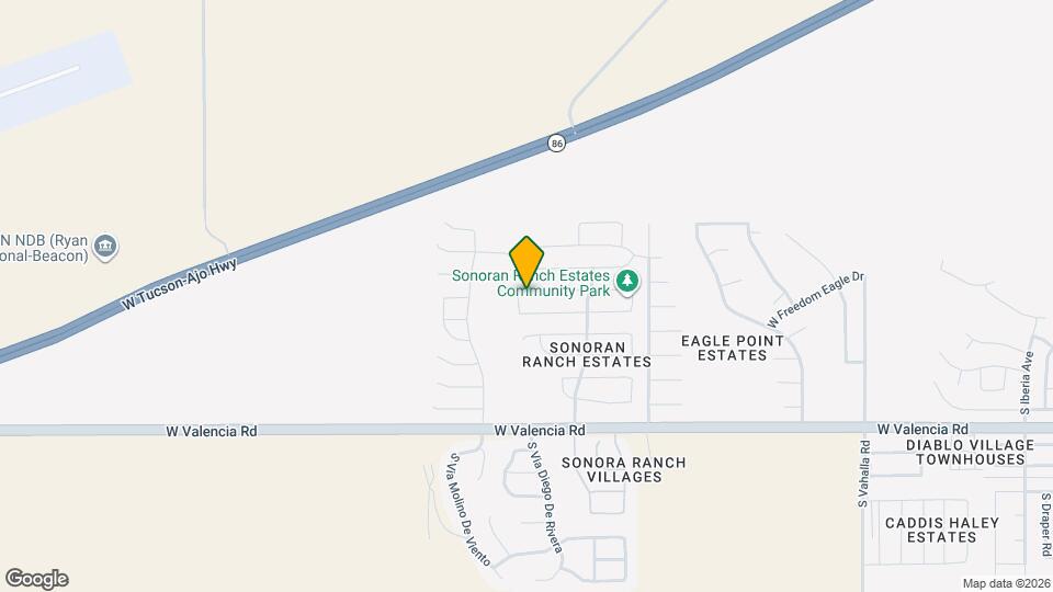 8437 W Green Kingfisher Ln Map and Location Details