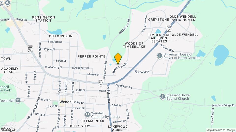 39 Wood Green Dr Map and Location Details