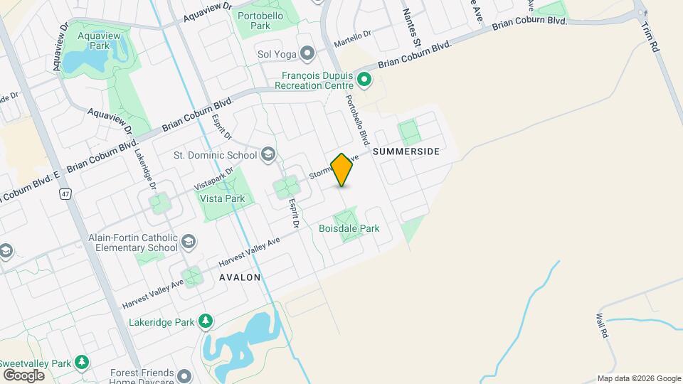 901 Ashenvale Way Map and Location Details