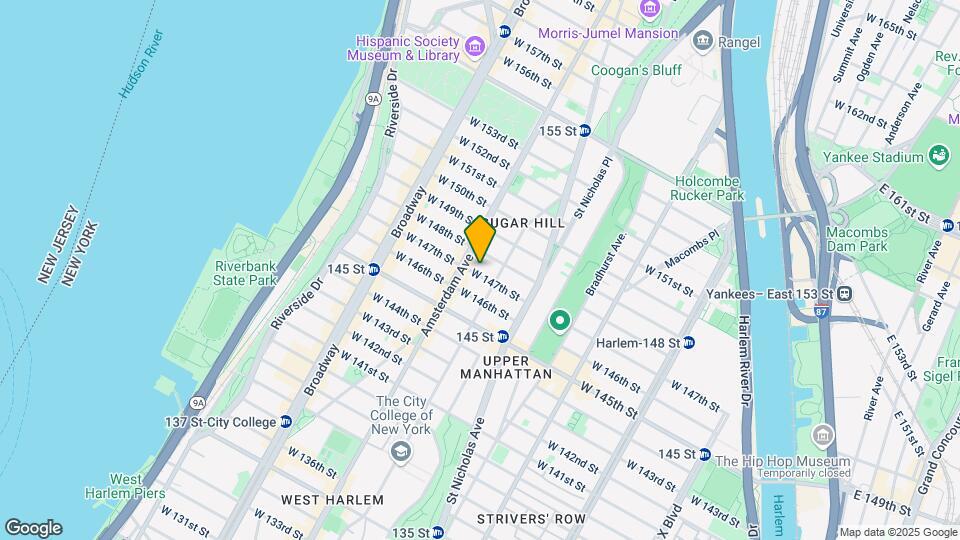 465 W 147th St Mapa y Detalles de la Ubicación