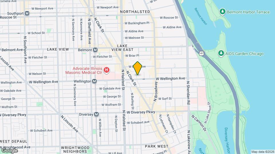 702 W Wellington Ave, Unit 6 Mapa y Detalles de la Ubicación