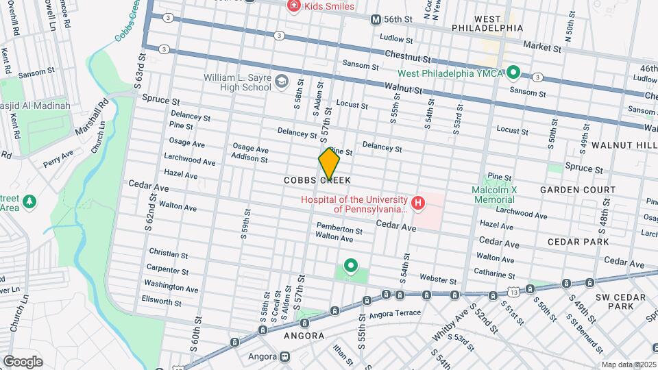 5642 Larchwood Ave Map and Location Details