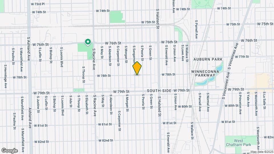 7807 S Sangamon St Map and Location Details