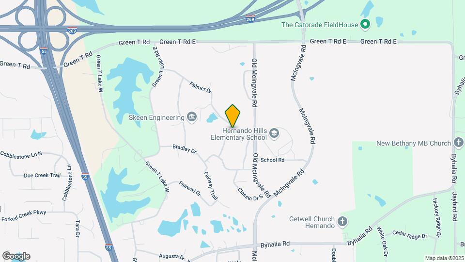 442 Fairway Oaks Dr Map and Location Details