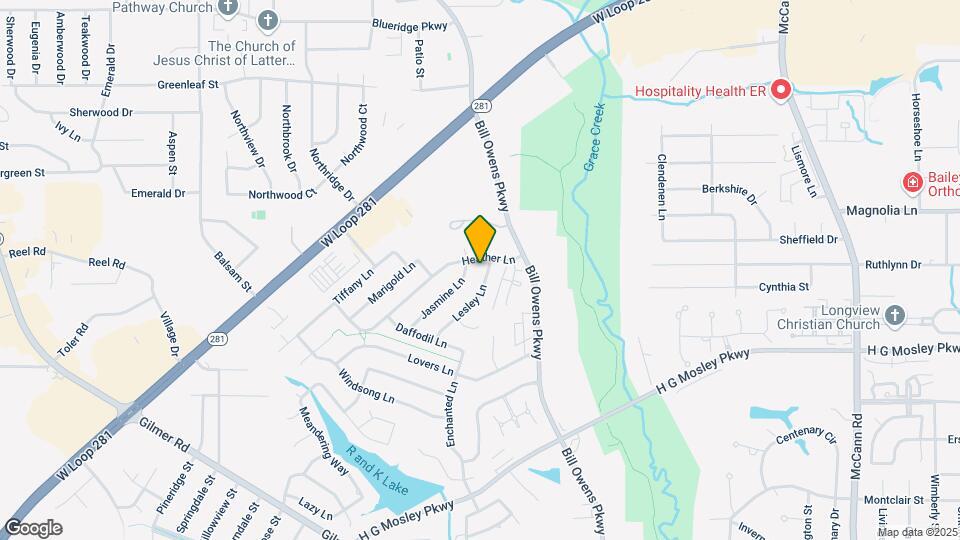 1203 Lesley Ln Map and Location Details