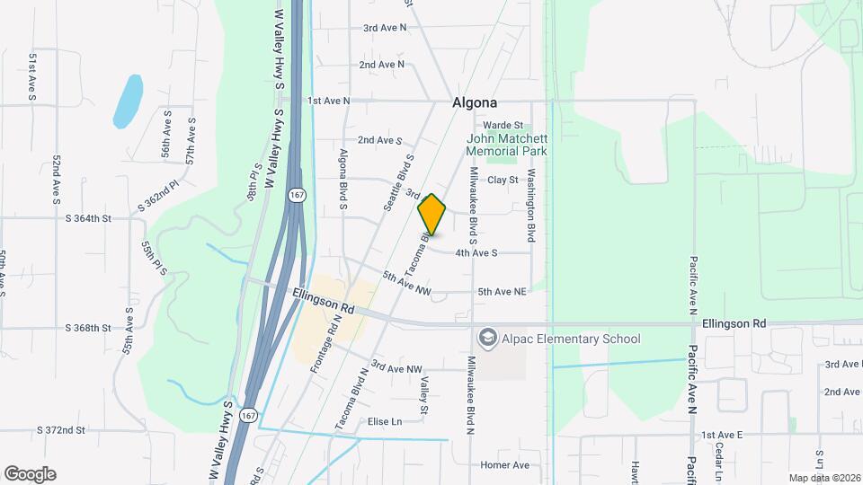 342 Tacoma Blvd Map and Location Details
