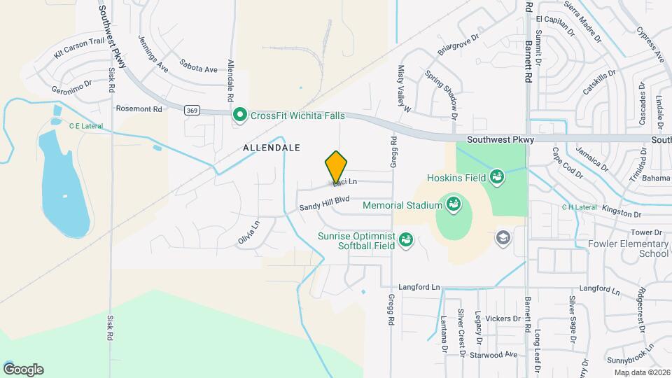 6037 Laci Ln Map and Location Details