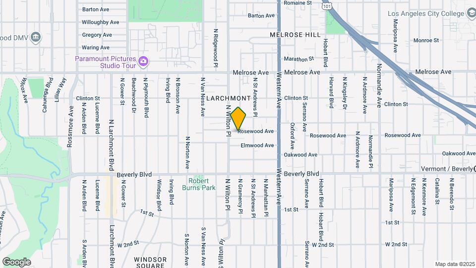 The Alex Map and Location Details