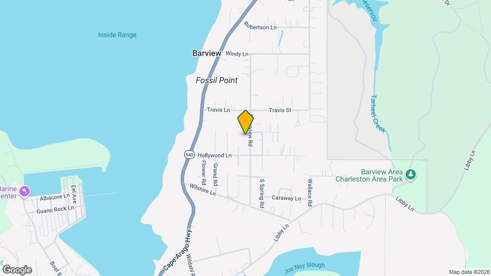 63626 S Barview Rd Map and Location Details