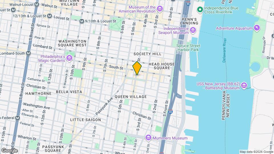 623 S 4th St Map and Location Details