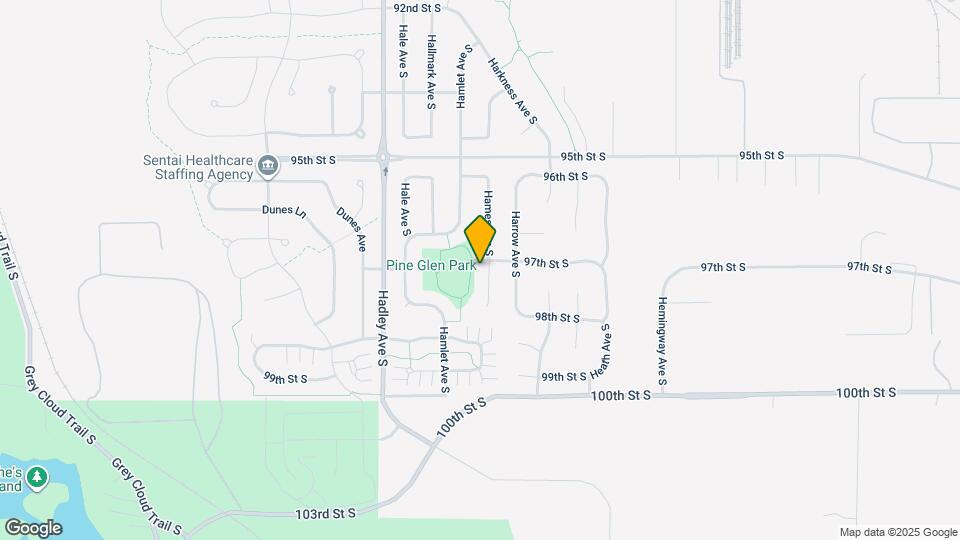 9712 Hames Ct S Map and Location Details