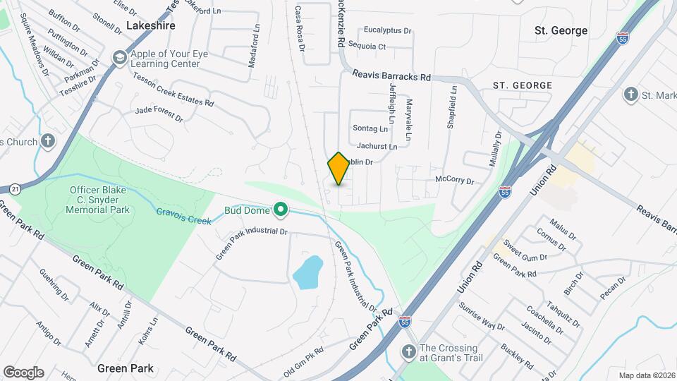 Brookeside Village Apartments Map and Location Details