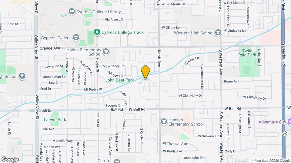 3565 W Savanna St Map and Location Details