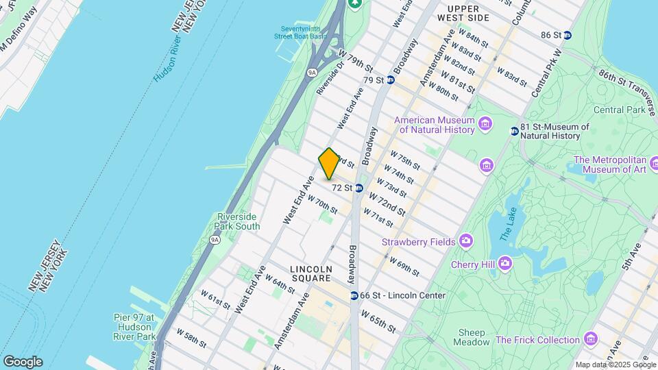247-253 W 71st St Map and Location Details