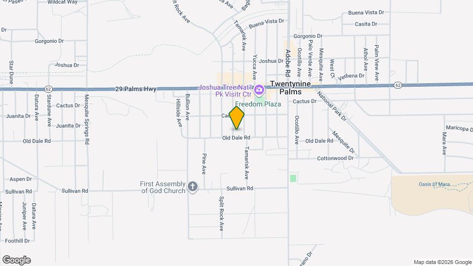 6685 Desert Queen Ave Map and Location Details