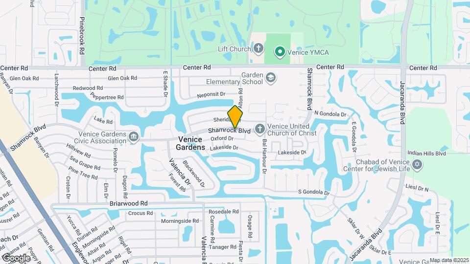 604 Shamrock Blvd Map and Location Details