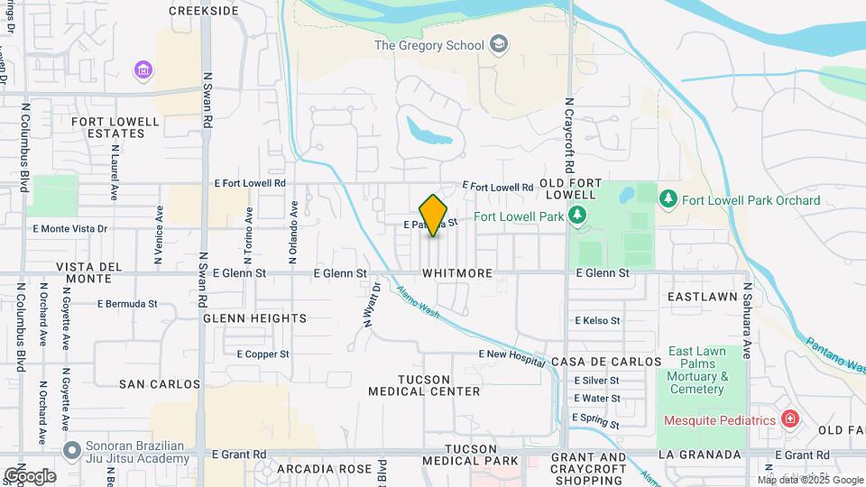2851 N Magnolia Ave Mapa y Detalles de la Ubicación
