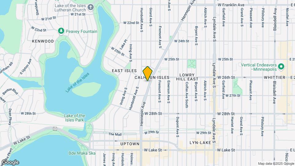 2616-2620 Hennepin Ave Map and Location Details